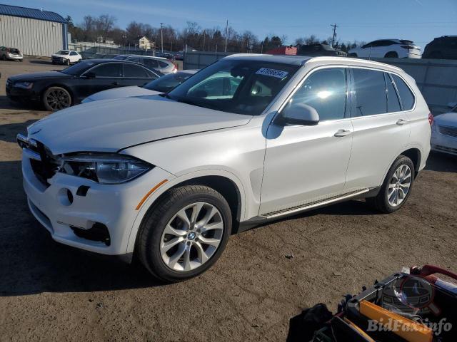 BMW X5 2018 White vin: 5UXKR0C51J0X84162
